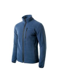 Hi-tec - Polar męski bluza Hi-Tec Porto. Kolor: niebieski. Materiał: polar