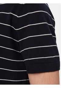 BOSS Sweter Kanacho 50561004 Granatowy Regular Fit. Kolor: niebieski. Materiał: bawełna #3