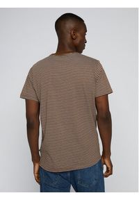 Matinique T-Shirt Jermane 30206219 Brązowy Regular Fit. Kolor: brązowy. Materiał: bawełna