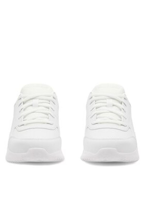skechers - Skechers Sneakersy 405627L WHT Biały. Kolor: biały. Materiał: syntetyk