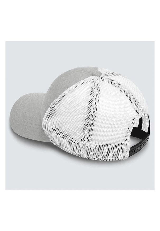 Czapka z Daszkiem unisex Oakley B1B HDO Patch Trucker. Kolor: szary