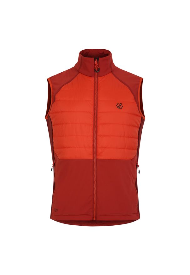 DARE 2B - Bezrękawnik Męski Descending. Kolor: czerwony, beżowy, wielokolorowy. Długość rękawa: bez rękawów. Sport: turystyka piesza