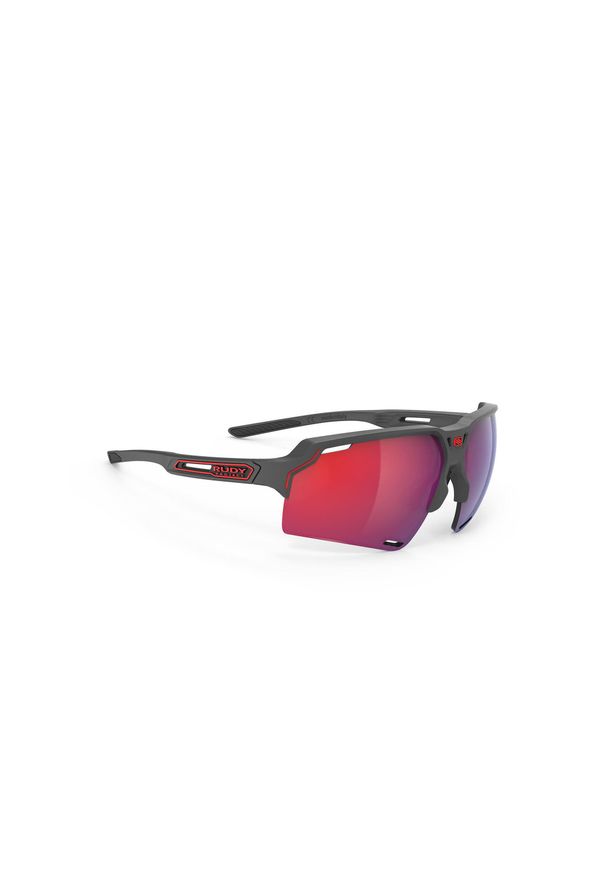 Okulary Rudy Project DELTABEAT CHARCOAL MATTE - Multilaser Red. Kolor: brązowy. Sport: turystyka piesza