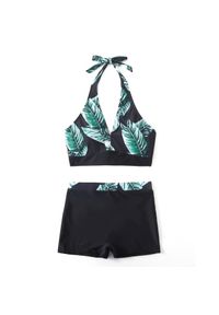 Intica - Strój kąpielowy z szortami na plażę i basen Coby. Kolor: wielokolorowy. Materiał: materiał
