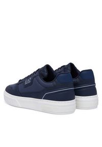 EA7 Emporio Armani Sneakersy 7X000786 AF26388 MB635 Granatowy. Kolor: niebieski. Materiał: materiał #2
