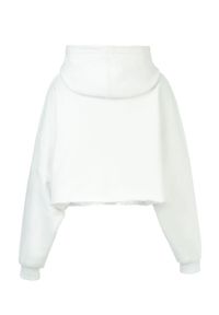 REDEMPTION ATHLETIX - Biała bluza z wyrazistym nadrukiem. Typ kołnierza: kaptur. Kolor: biały. Materiał: jeans, bawełna. Wzór: nadruk. Styl: sportowy #2