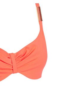 Chantelle Góra od bikini Icon C16VM0 Koralowy. Kolor: pomarańczowy. Materiał: syntetyk #3