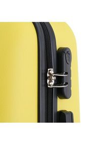 Semi Line Walizka duża T5571-6 Żółty. Kolor: żółty #7
