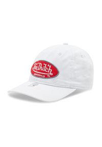 Von Dutch Czapka z daszkiem 7030214 Biały. Kolor: biały. Materiał: materiał