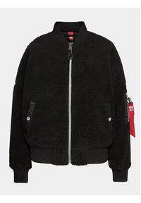 Alpha Industries Kurtka bomber MA-1 VF Teddy 108003 Czarny Regular Fit. Kolor: czarny. Materiał: syntetyk #8