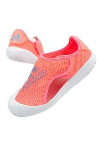 Adidas - Buty adidas Altaventure Jr GV7805 różowe. Zapięcie: rzepy. Kolor: różowy. Materiał: guma, materiał, syntetyk. Szerokość cholewki: normalna