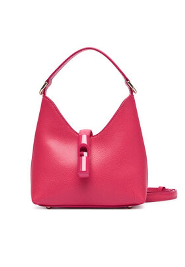 Furla Torebka Iride Mini WE00876 ARE000 KH 4485S Różowy. Kolor: różowy. Materiał: skórzane