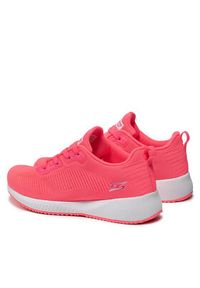 skechers - Skechers Sneakersy BOBS Sport Squad 33162/NPNK Różowy. Kolor: różowy. Materiał: materiał. Model: Skechers Sport #4