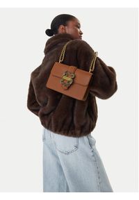 Just Cavalli Torebka 79RA4BAF ZSA89 Brązowy. Kolor: brązowy. Materiał: skórzane