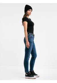 Big-Star - Spodnie jeans damskie Maggie 576. Okazja: na co dzień. Kolor: niebieski. Styl: casual, klasyczny, retro #5