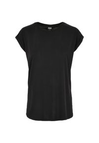 Koszulka damska Urban Classics modal extended shoulder. Kolor: czarny #1