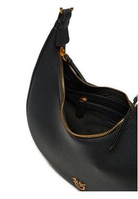 Pinko - PINKO Torebka Brioche Hobo Classic AI 24-25 PLTT 101526 A29Q Czarny. Kolor: czarny. Materiał: skórzane #3