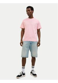 Jack & Jones - Jack&Jones T-Shirt Almeria 12276962 Różowy Regular Fit. Kolor: różowy. Materiał: bawełna #4