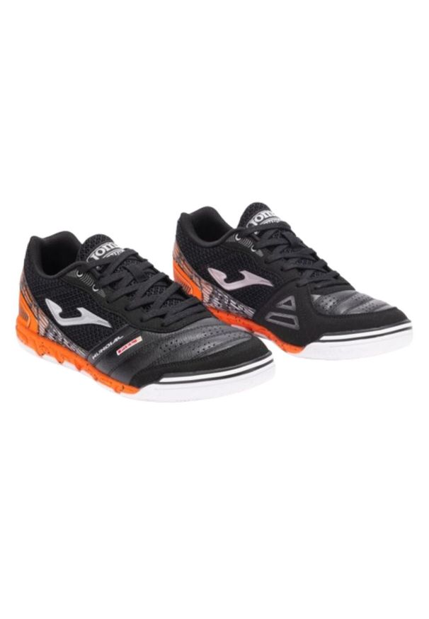 Buty piłkarskie męskie Joma Mundial IN. Kolor: czarny, pomarańczowy, wielokolorowy, żółty. Sport: piłka nożna