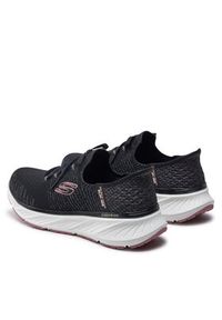 skechers - Skechers Sneakersy 150470/BKPK Czarny. Kolor: czarny. Materiał: materiał