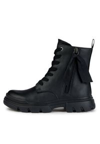 Geox Trzewiki J Junette Girl J36HVG 000BC C9999 D Czarny. Kolor: czarny. Materiał: skóra #6