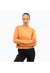 Bluza NEBBIA Gym Spirit Crop. Kolor: pomarańczowy. Sport: fitness #1