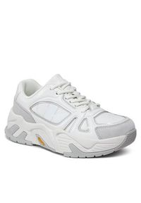 Calvin Klein Jeans Sneakersy Chunky Runner Vibram Mix Nbs Lum YW0YW01310 Biały. Kolor: biały. Materiał: skóra #5