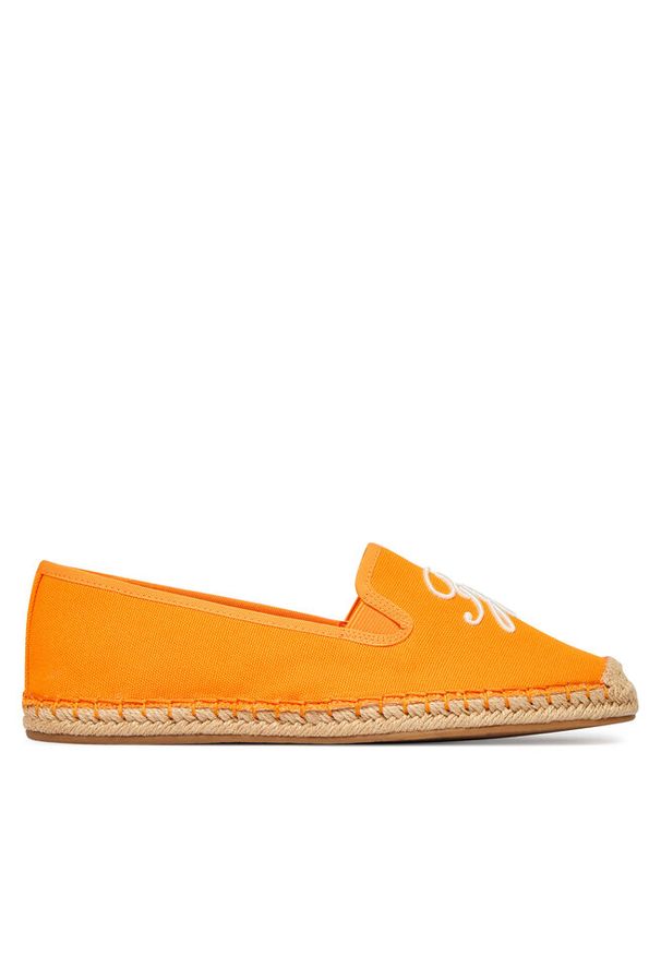 TOMMY HILFIGER - Espadryle Tommy Hilfiger. Kolor: pomarańczowy