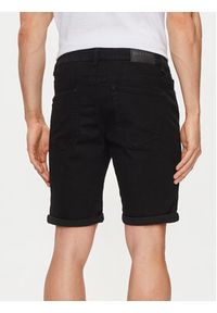 Only & Sons Szorty jeansowe Ply 22029041 Czarny Regular Fit. Kolor: czarny. Materiał: bawełna #7