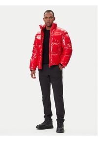 Hugo - HUGO Kurtka zimowa 50549251 Czerwony Regular Fit. Kolor: czerwony. Materiał: syntetyk. Sezon: zima #3