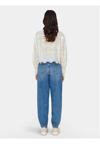 only - ONLY Koszula Valais 15269568 Biały Loose Fit. Kolor: biały. Materiał: bawełna #3