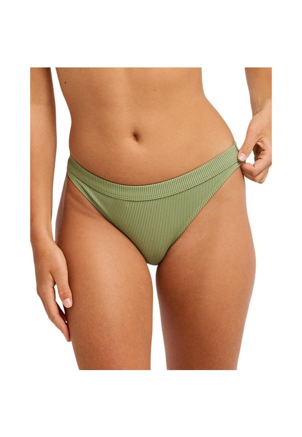 Roxy - Dół bikini dla Kobiety ROXY LOVE Zielony. Kolor: zielony. Materiał: tkanina, nylon, elastan
