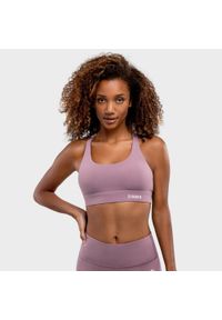 Kobieta Fitness Stanik sportowy Balance Mauve SIROKO Wrzosowy Fiolet. Kolor: fioletowy. Materiał: nylon, elastan. Sport: fitness