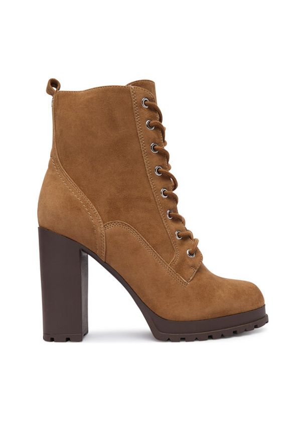 Aldo Trzewiki Rebellious 14116624 Brązowy. Kolor: brązowy. Materiał: skóra, zamsz