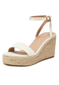 DeeZee Espadryle EA0315-2 Écru. Materiał: materiał