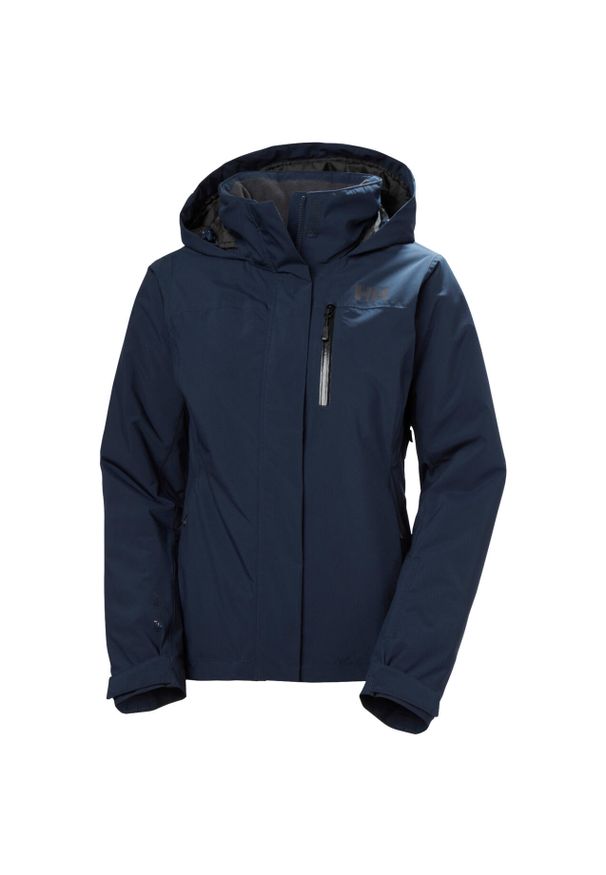 Damska kurtka narciarska Helly Hansen Crewser. Kolor: niebieski. Sezon: zima. Sport: narciarstwo