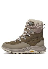 Merrell Śniegowce Siren 4 Thermo Wp J037414 Szary. Kolor: szary. Materiał: skóra