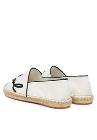 Karl Lagerfeld - KARL LAGERFELD Espadryle Kamini KL80123R Biały. Kolor: biały. Materiał: materiał #2