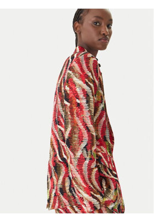 Lola Casademunt by Maite Marynarka M2 Concrete Jungle MS2602013 Kolorowy Regular Fit. Materiał: syntetyk. Wzór: kolorowy