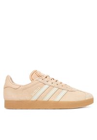 Adidas - adidas Sneakersy Gazelle JS1384 Beżowy. Kolor: beżowy. Materiał: skóra. Model: Adidas Gazelle
