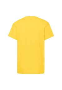 FRUIT OF THE LOOM - Oryginalna Koszulka Dla Dzieci. Kolor: żółty