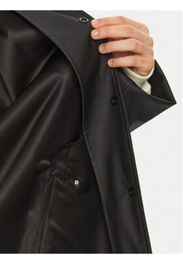 Hunter Kurtka przeciwdeszczowa HARU0003242 Czarny Regular Fit. Kolor: czarny. Materiał: syntetyk