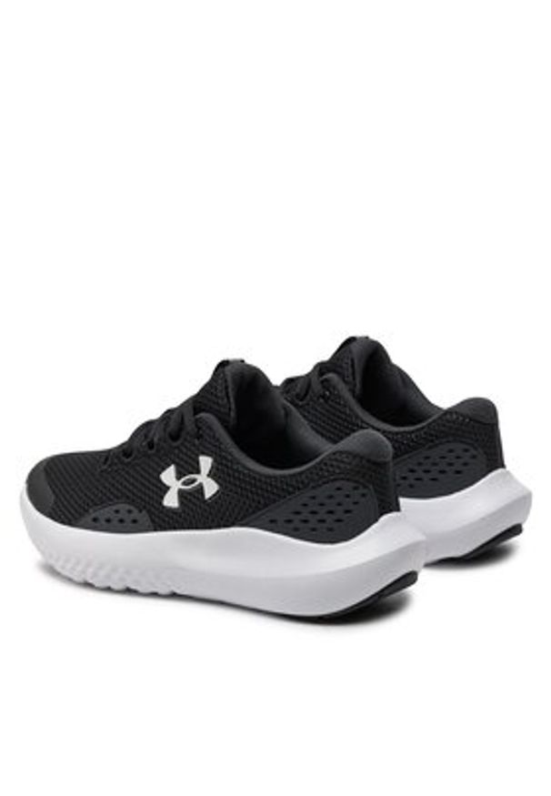 Under Armour Buty do biegania Ua Bgs Surge 4 3027103-001 Czarny. Kolor: czarny. Materiał: materiał