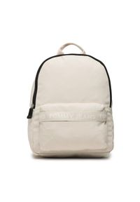 Tommy Jeans Plecak Tjw Essential Backpack AW0AW1448 Beżowy. Kolor: beżowy. Materiał: materiał #1