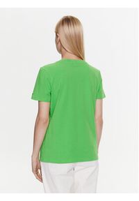 TOMMY HILFIGER - Tommy Hilfiger T-Shirt 1985 WW0WW37877 Zielony Regular Fit. Kolor: zielony. Materiał: bawełna