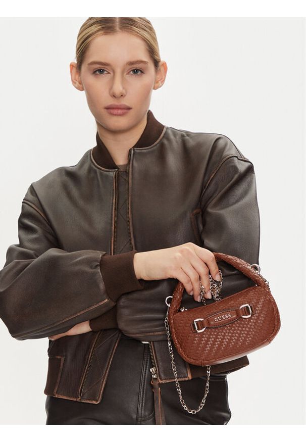 Guess Torebka HWWG95 30730 Brązowy. Kolor: brązowy. Materiał: skórzane