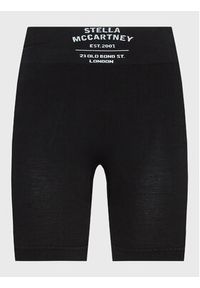 Stella McCartney Kolarki Cycling S6N601160.00112 Czarny Slim Fit. Kolor: czarny. Materiał: bawełna #4
