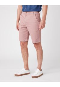 Wrangler - SPODENKI MĘSKIE WRANGLER CASEY CHINO SHORTS DUSTY PINK W1C150P30 112127690