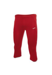 Legginsy do biegania męskie Joma Record 3/4. Kolor: czerwony. Sport: bieganie