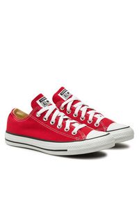 Converse Trampki Chuck Taylor All Star OX M9696 W Czerwony. Kolor: czerwony. Materiał: materiał #6